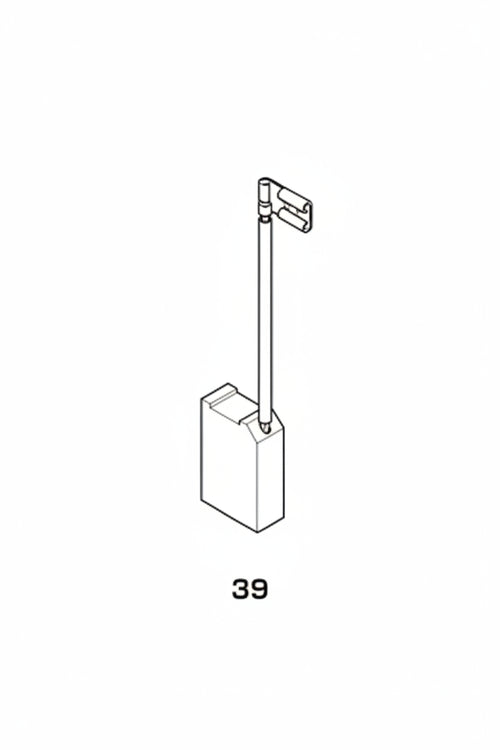 Spazzole A Carboncino Per Elettroutensili Modello 39- - Aeg 1751 Mm.6,5X12,5X20H. - 8 Pezzi