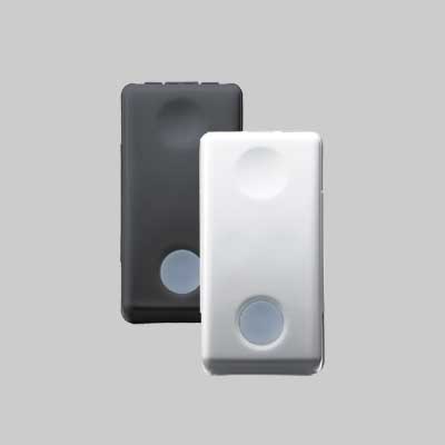 Interruttore Unipolare Illuminabile 'Sistem' 10Ax 250V - Nero - Gewiss