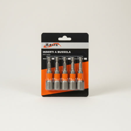 Inserti A Bussola Magnetici Per Avvitatori Set Pezzi 5- - 65X10 Mm - 2 Pezzi Excel
