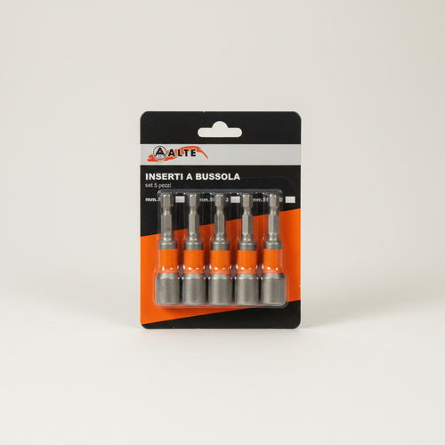 Inserti A Bussola Magnetici Per Avvitatori Set Pezzi 5- - 65X10 Mm - 2 Pezzi Excel