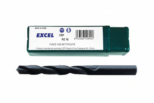 Punte Hss Rettificate Normali- - Ø Mm.1,5 - 10 Pezzi Excel