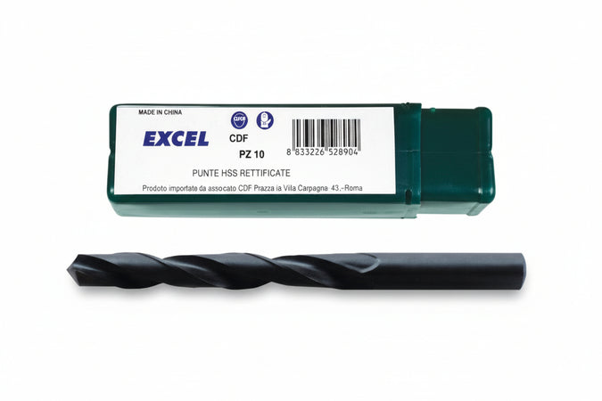 Punte Hss Rettificate Normali- - Ø Mm.2,5 - 10 Pezzi Excel