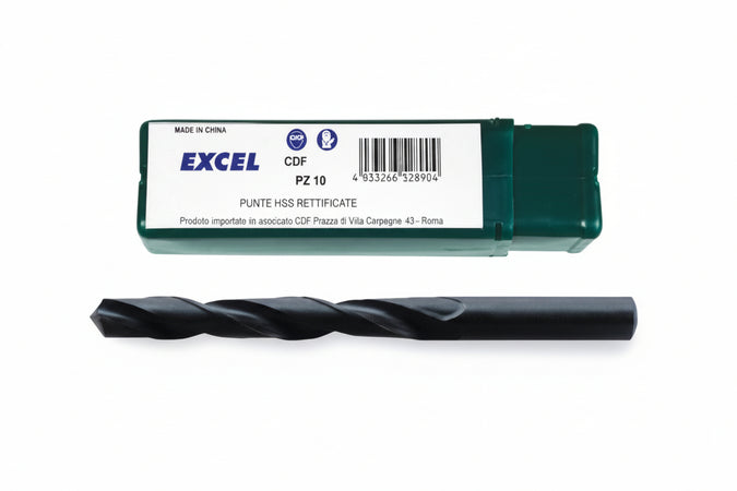 Punte Hss Rettificate Normali- - Ø Mm.6 - 10 Pezzi Excel