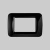 Placca Coprinterruttori Nero Toner 'System' 4 Posti - Gewiss