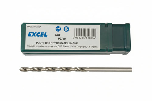 Punte Hss Rettificate Prolungate- - Ø Mm.5,5X140 - 10 Pezzi Excel