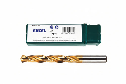 Punte Hss Titanio- - Ø Mm.1,5 - 10 Pezzi Excel