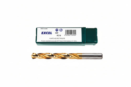 Punte Hss Titanio- - Ø Mm.1,75 - 10 Pezzi Excel