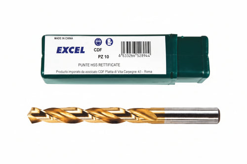 Punte Hss Titanio- - Ø Mm.6,5 - 10 Pezzi Excel
