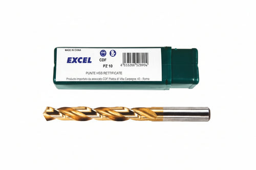 Punte Hss Titanio- - Ø Mm.10,5 - 5 Pezzi Excel