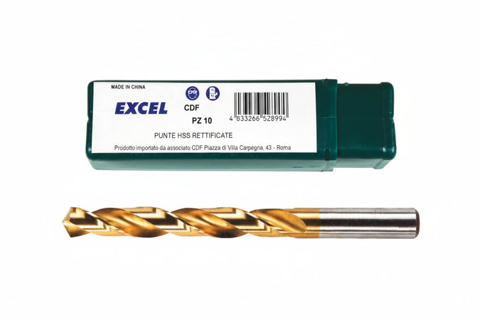 Punte Hss Titanio- - Ø Mm.11 - 5 Pezzi Excel