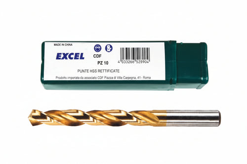 Punte Hss Titanio- - Ø Mm.12 - 5 Pezzi Excel