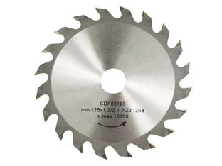 Disco Lama Circolare Widia Dentatura Civetta Ø Mm.140 Foro 20/16/13 Denti 20 Sp.Mm.1,4 Excel