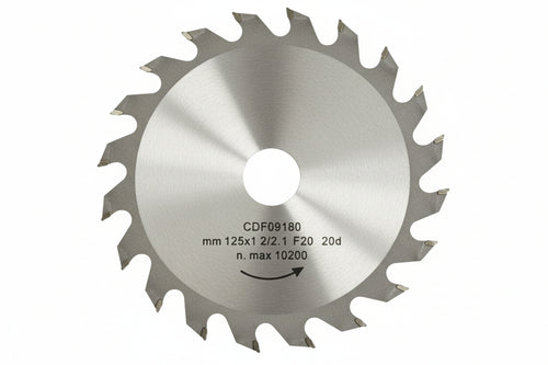 Disco Lama Circolare Widia Dentatura Civetta Ø Mm.500 Foro 30 Denti 60 Sp.Mm.3,0 Excel