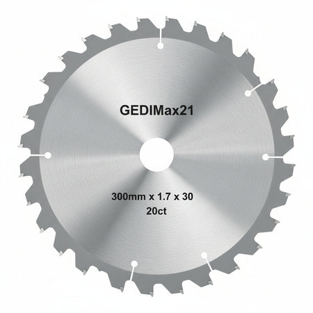 Disco Lama Circolare Widia Dentatura Alternata Ø Mm.300 Foro 30 Denti 20 Sp.Mm.2,2 Excel