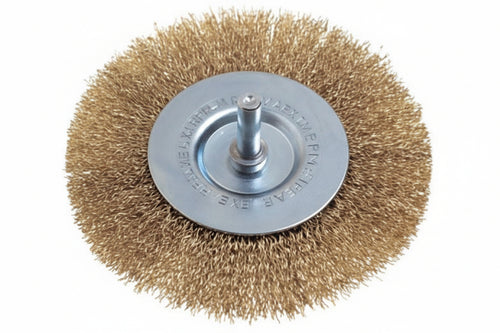 Spazzola Circolare Fili Acciaio Per Trapano Extra- - Ø Mm.50 Codolo Mm.6 - 5 Blister Excel
