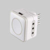 Adattatore Triplo Con Porta Usb 10A 2P+T - 2 Prese 10A+T