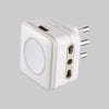 Adattatore Triplo Con Porta Usb 16A 2P+T - Presa 10/16A 2P+T