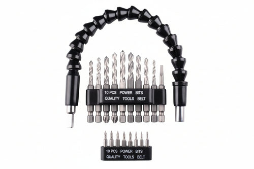 Set Bit Per Avvitare Con Alberino Flessibile Mm.300 Pz.11 - 2 Blister Einhell