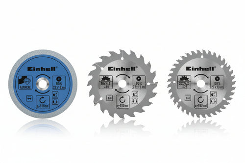 Dischi E Lame Per Mini Sega Circolare Ø Mm.85 Tc-Cs 860- - In Blister Pz.5 - Ø Mm.85 Foro Mm.10 - 1 Blister Einhell