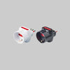 Adattatore Triplo Con Protezione Schuko/Bivalente 10A Rosi 2P+T - Prese 10/16A 2P+T, Col. Bianco - Rosi