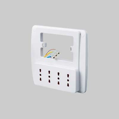 Multipresa Da Parete Emilia Smart Rosi 4 Prese 2P+T 10/16A - Col. Bianco - Rosi