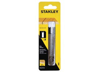 Set 2 Lame Rettificate Per Seghetto Alternativo Per Legno- - Mm.100X2.0 Fine (Sta21002) - 1 Blister Stanley