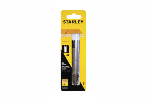 Set 2 Lame Rettificate Per Seghetto Alternativo Per Legno- - Mm.100X3.0 Medio (Sta21012) - 1 Blister Stanley