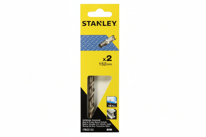 Set 2 Lame Per Seghe A Gattuccio Per Metallo- - Mm.152X4.0 Sgrosso (Sta22172) - 1 Blister Stanley