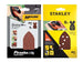 Set 5 Fogli Abrasivi Con Velcro Per Mouse- - Grane Ass. 80/180/240 (Sta31024) - 1 Blister Stanley