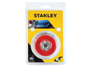 Spazzola A Tazza Per Smerigliatrice Angolare- - Ø Mm.70 Attacco M14 (Sta36080) - 1 Blister Stanley