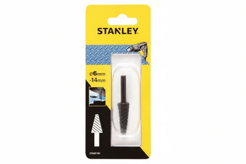 Lima Conica Per Metalli- - Mm.6/14 Codolo Mm.6 (Sta66185) - 1 Blister Stanley
