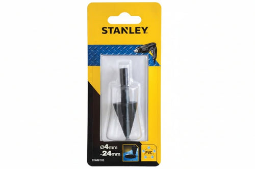 Fresa A Svasare Per Metalli- - Mm.4/24 Codolo Mm.6 (Sta66105) - 1 Blister Stanley