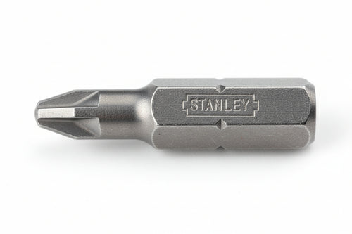 Inserto A Croce Pozidrive Per Avvitatori- - Mm.25 Pz2 - 25 Pezzi Stanley