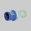 Spina Mobile Industriale Ip44 220 V 16A 2P+T 200 - 250V - Made In Italy