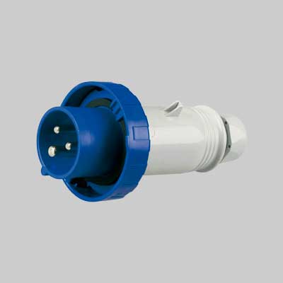 Spina Mobile Industriale Ip67 200 V 16A 2P+T 200 - 250V - Made In Italy