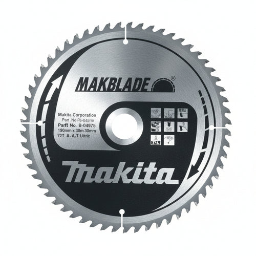 Lama Widia Makblade Per Legno Per Troncatrici- - Ø Mm.305 Foro 30 Spess.Mm.2,3 Denti 60 - 1 Blister Makita