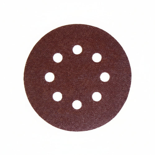 Dischi Carta Abrasiva Forata Con Velcro Per Rotorbitali Ø Mm.125- - Grana 40 Blister Da Pz.10 - 1 Blister Makita