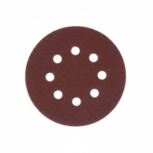 Dischi Carta Abrasiva Forata Con Velcro Per Rotorbitali Ø Mm.125- - Grana 100 Blister Da Pz.10 - 1 Blister Makita