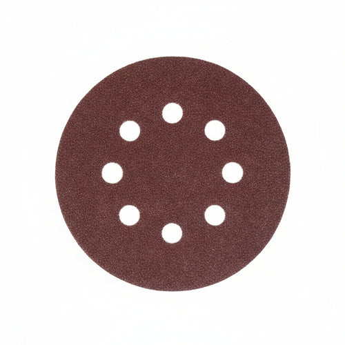 Dischi Carta Abrasiva Forata Con Velcro Per Rotorbitali Ø Mm.125- - Grana 240 Blister Da Pz.10 - 1 Blister Makita