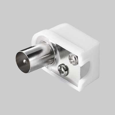 Spina Coassiale Tv A 90 ° Ee ? 95 Mm