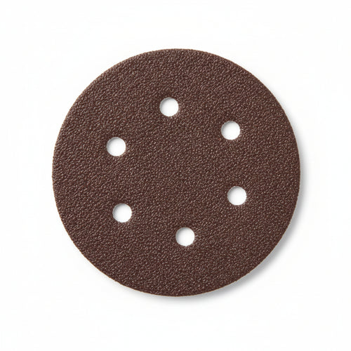 Dischi Carta Abrasiva Forata Con Velcro Per Rotorbitali Ø Mm.150- - Grana 320 Blister Da Pz.10 - 1 Blister Makita