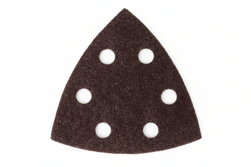 Fogli Carta Abrasiva A Delta Con Velcro Forati- - Grana 80 Blister Da Pz.10 - 1 Blister Makita