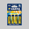 Pile 'Longlife' Stilo Blister 4 Pezzi - 20 Confezioni- Varta