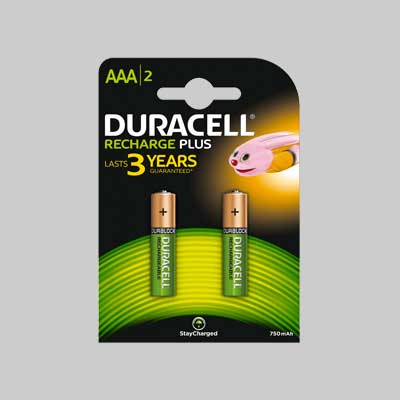 Pile Ricaricabili 'Value' Ministilo 750 Mah - Blister 2 Pezzi - Duracell