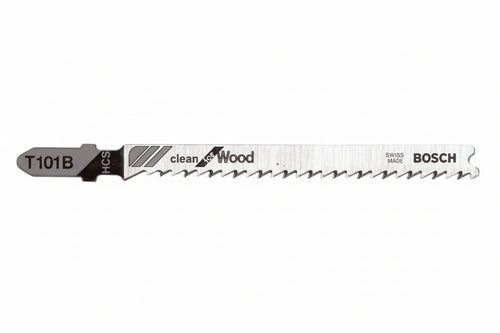 Lama Per Seghetto Alternativo Per Legno (T101B)- - Lama Mm.75, Blister Da Pz.5 - 1 Blister Bosch