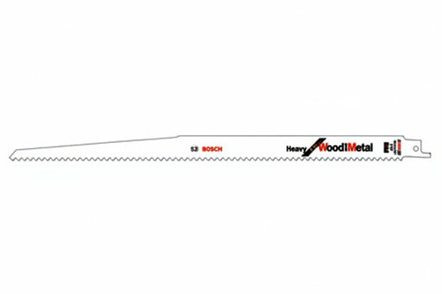 Lama Per Seghe A Gattuccio Per Legno Con Metallo (S1411Df)- - Lama Mm.300, Blister Da Pz.2 - 1 Blister Bosch