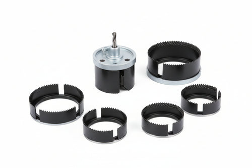 Seghe A Tazza Lame Intercambiabili- - Taglio Ø Mm.25/62X25H. 7 Lame Pg 730.00 - 2 Blister Pg