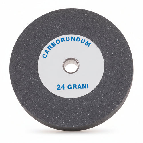 Mola Abrasiva Ad Impasto Ceramico In Carburo Di Silicio Verde Ø Mm.200X20 Foro 20 Grana 80 Pg C49.016 Pg
