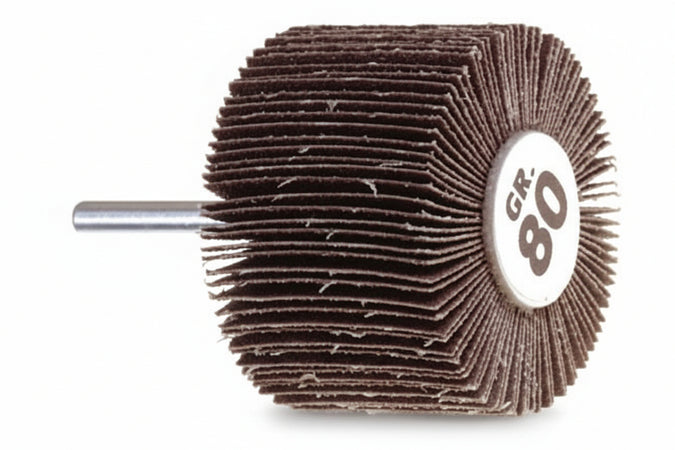 Ruota Lamellare Per Trapano- - Ø Mm.60X40 Codolo Mm.6 Pg 358.60 - 2 Blister Pg