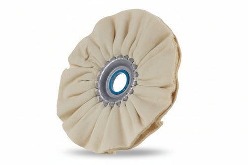 Ruote In Tessuto Per Lucidare Con Foro- - Ø Mm.120 Foro Ø Mm.20/16 Pg 339.40 - 2 Blister Pg